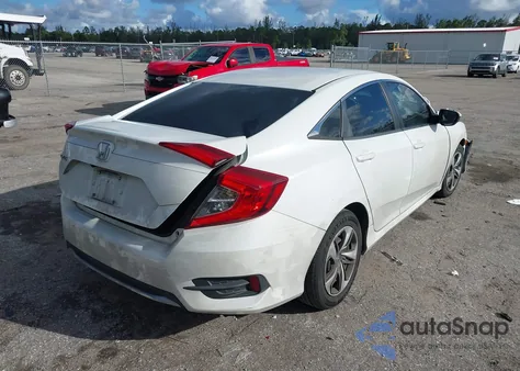2019 Honda Civic Lx from USA, damaged, VIN 19XFC2F69KE040547